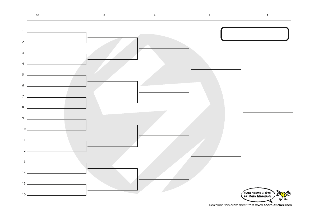 Tennis Draw Sheets submited images