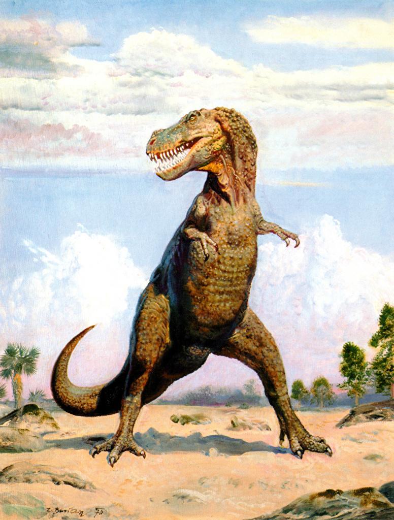 Zdenek Burian Tyrannosaurus rex Ancient 