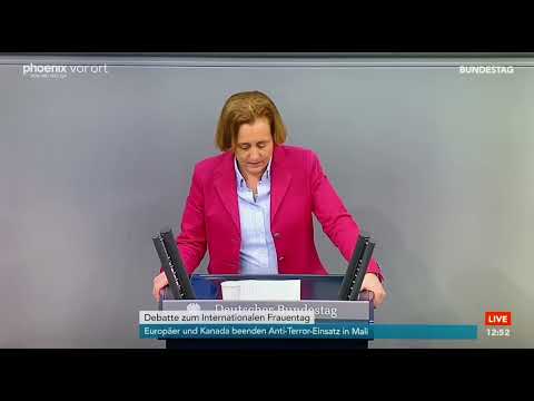 Youtube: AfD Beatrix von Storch hetzt homophob gegen Tessa Ganserer - Bundestag 17.02.2022 @NoAfD