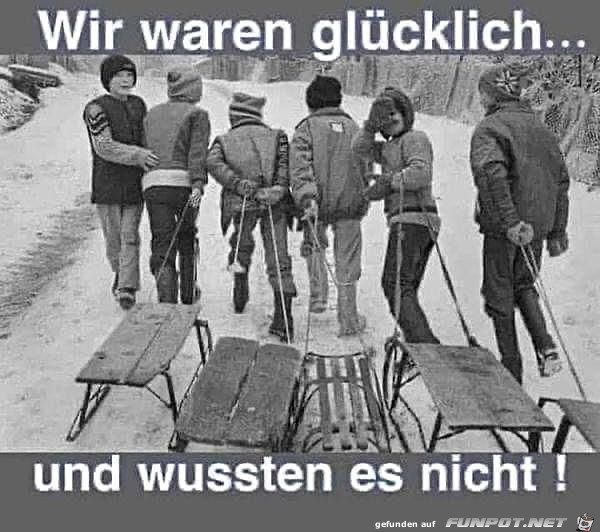 waren gluecklich