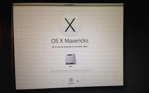 mavericks-install-running