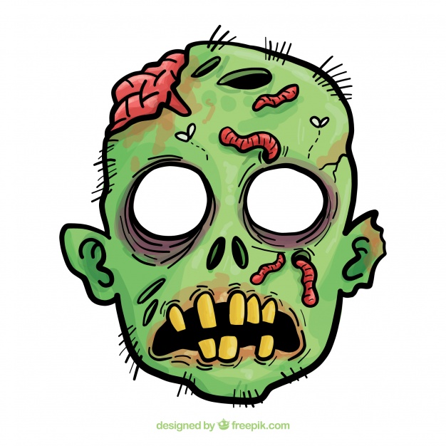 hand-gezeichnete-zombie-halloween-maske 