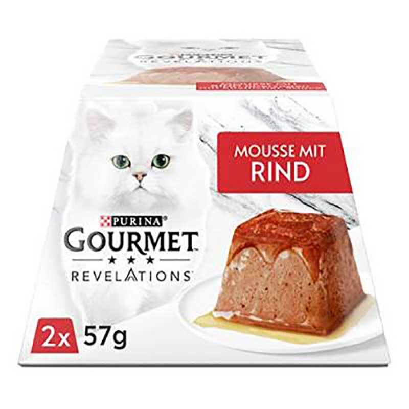 Katzenfutter-nass-in-Sauce-mit-Rind-12er
