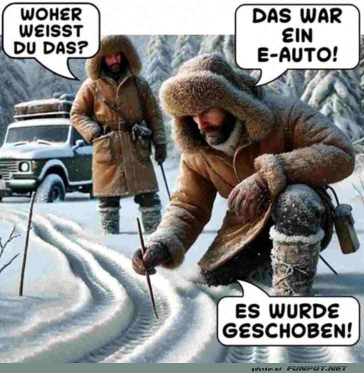 Es war ein E-Auto