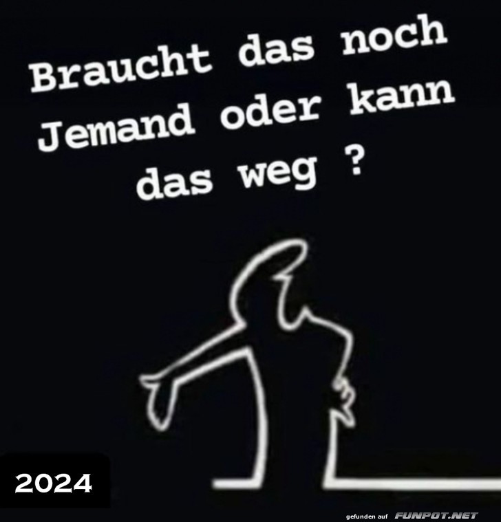 Kann das weg