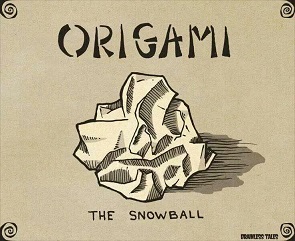 Origami - The Snowball klein