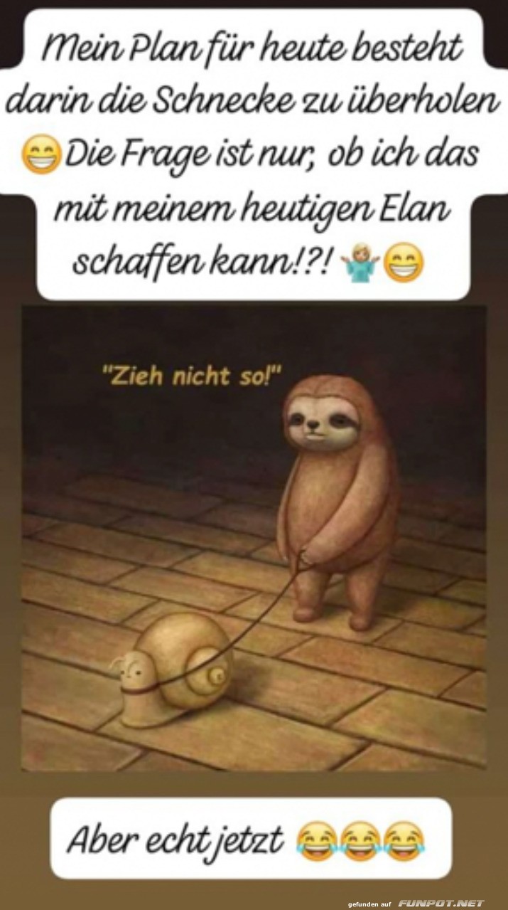 Zieh nicht so