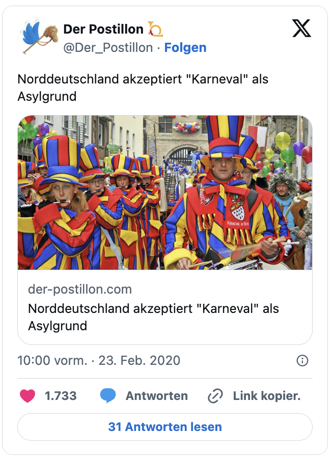 twitterperlen karnevalsbeginn fasching 1