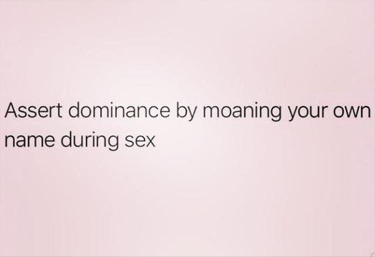 dominance during sex