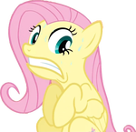 fluttershy scared by demon1887-d5n0x6h