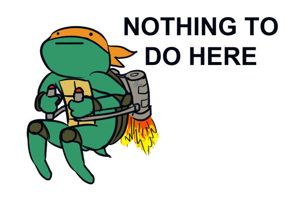 tmnt nothing to do here by dragona15-d6f
