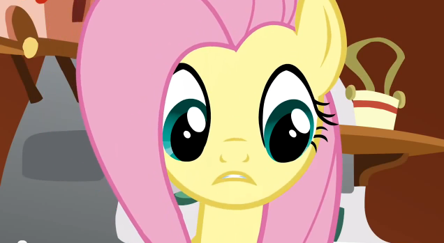 Fluttershy is confused S2E19