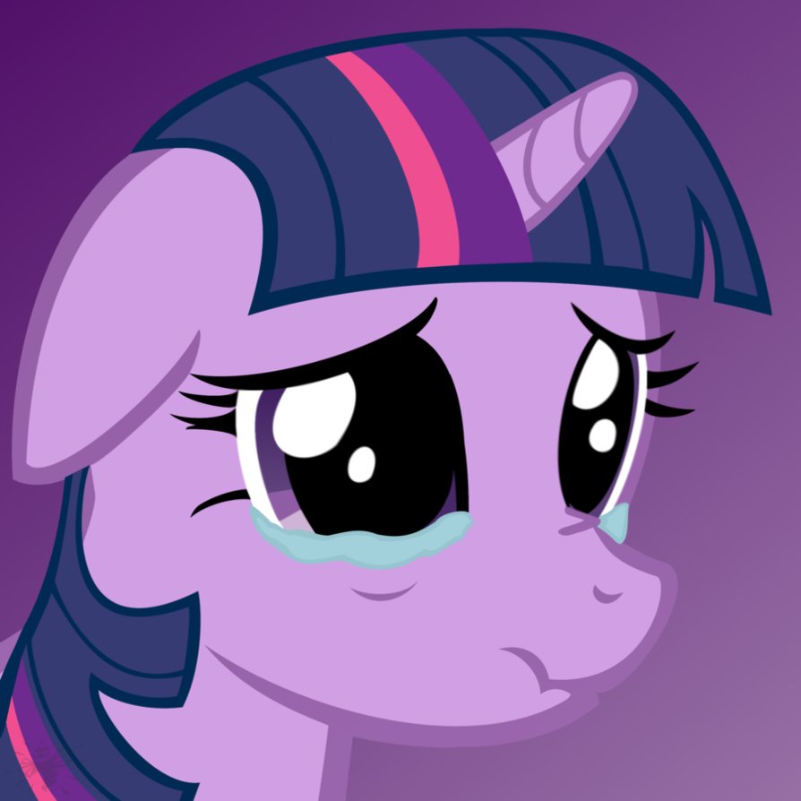 sad pony  twilight crying     by jfiend9