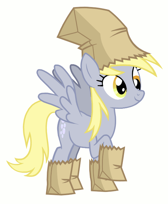 FANMADE Derpy Paper Bag Costume