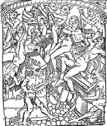 medieval-woodcut-depicting-demons