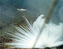220px A 1E drops white phosphorus bomb 1