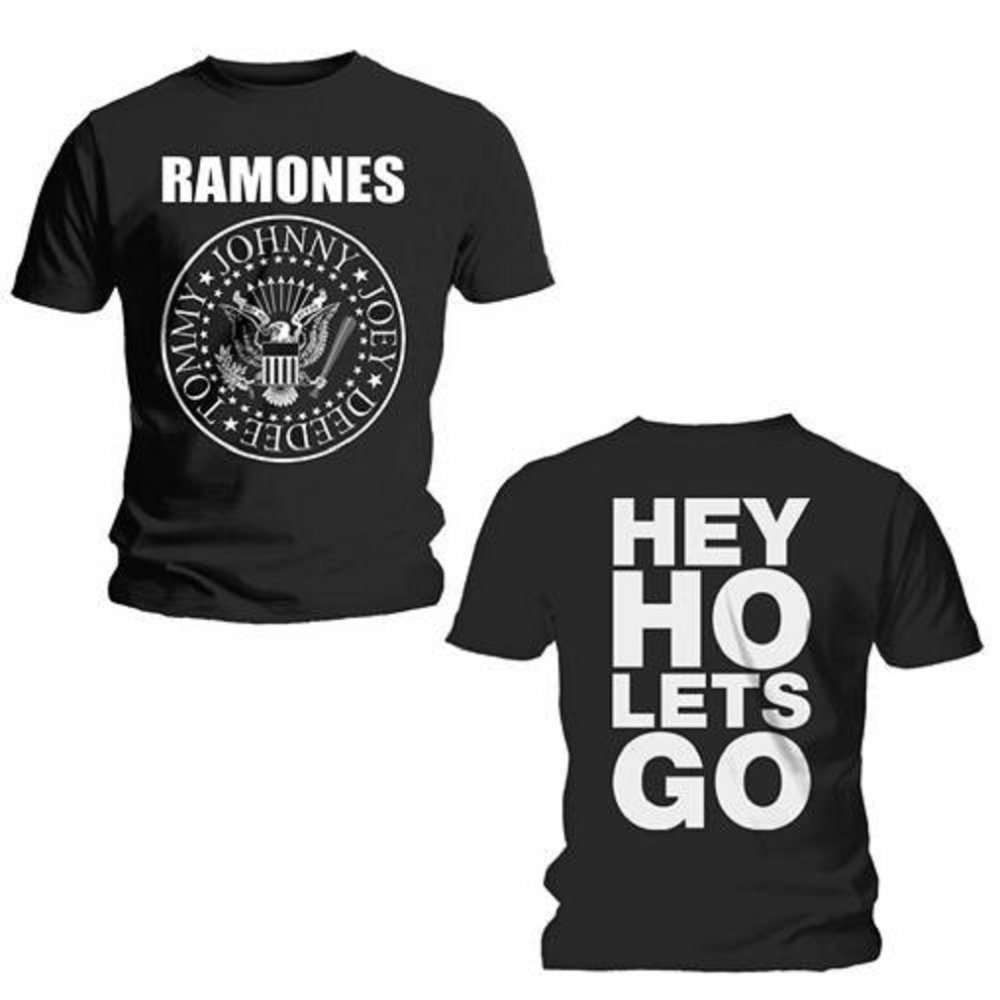 Ramones-T-Shirt-Hey-Ho-Eagle
