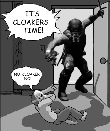 it s cloakers time   payday 2  by cube w