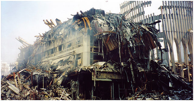 640px-Remains of WTC1 and WTC2 after 9-1