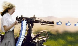 machine gun facebook like by wormchow-d7