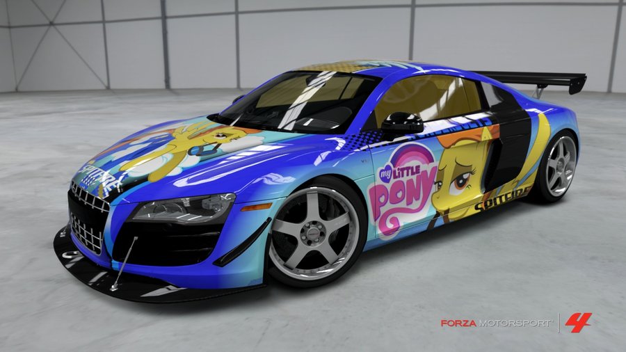 forza 4 mlp vip s3  3 spitfire 1 by thef