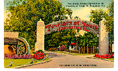 Fountain of Youth postcard