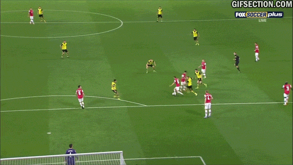 Henrikh Mkhitaryan goal against Arsenal.