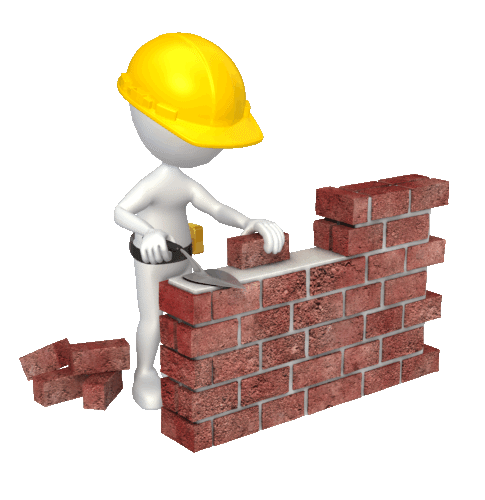 building brick wall PA 500 clr