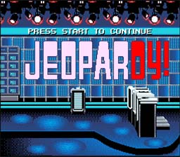 Jeopardy Deluxe Edition SNES ScreenShot1