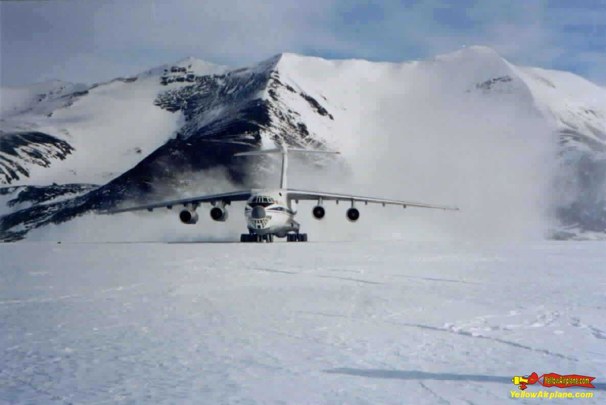 Global Russian Il-76 Jet Antarctica