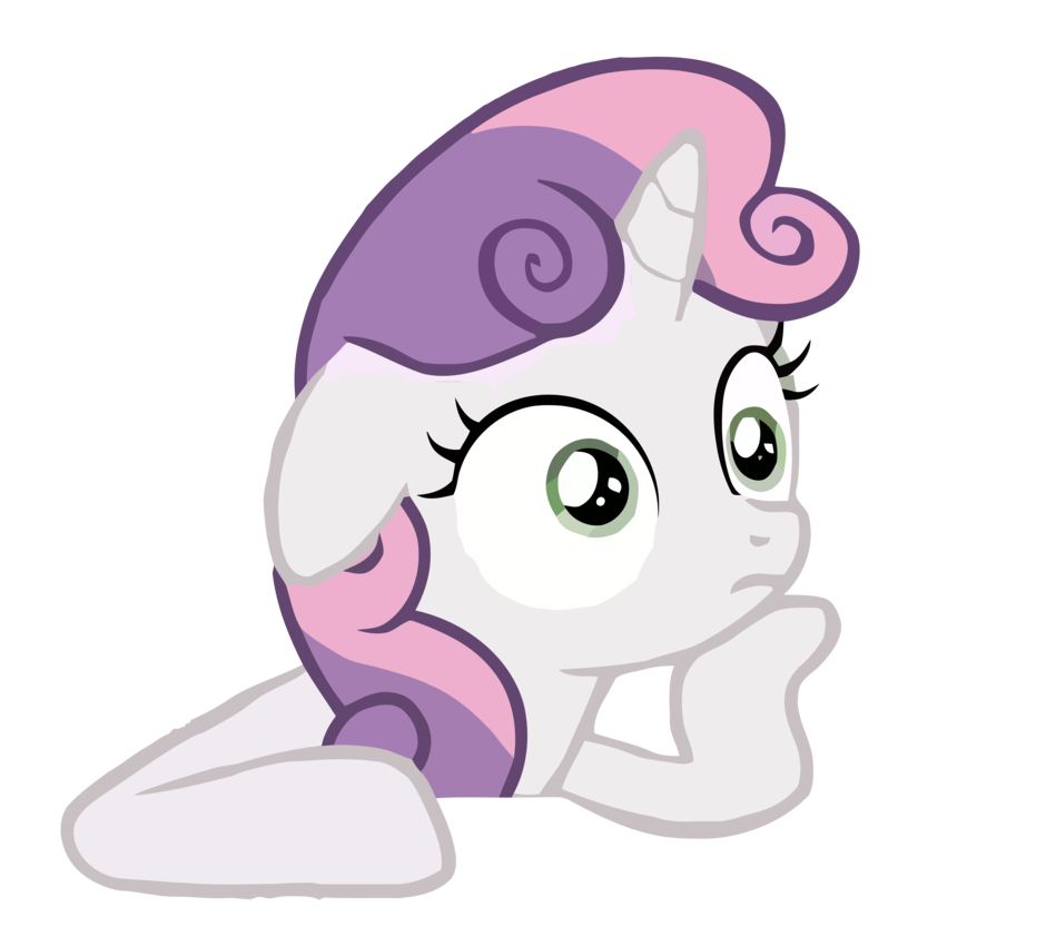 sweetie belle thinking by nintendoxs d5j