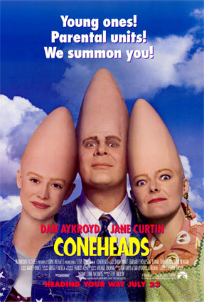 Coneheads Poster