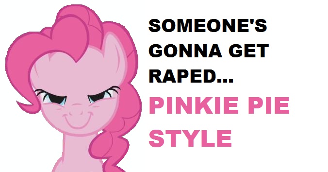 pinkie pie rape face by theww2dude-d4bd8