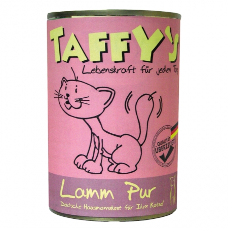 b660d4 Taffys-Lamm-Pur-Katzenfutter-