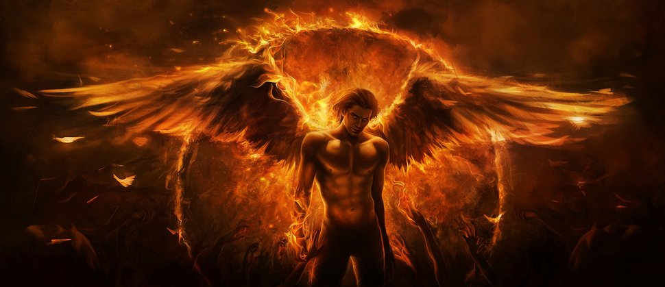 152093  art-imaliea-man-angel-fire-wings