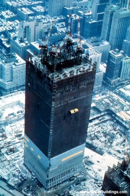 WTC Twin Tower steel construction