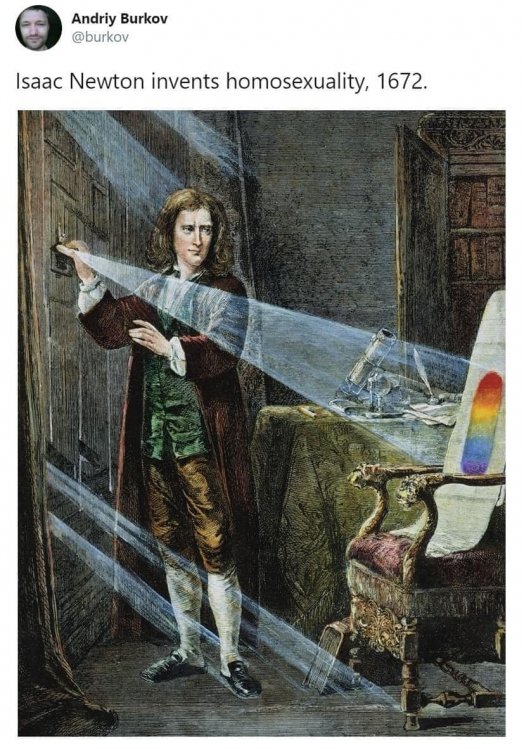 Newton homosexuality