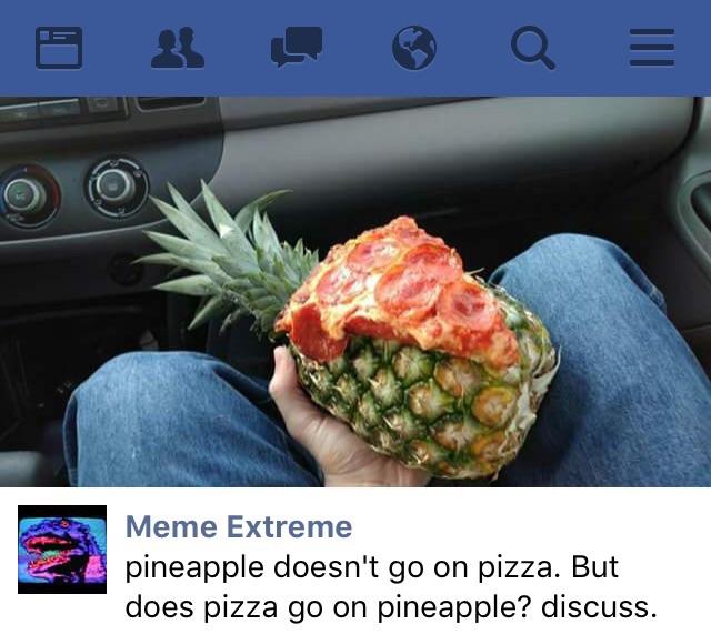 pizza hawaii meme - Copy