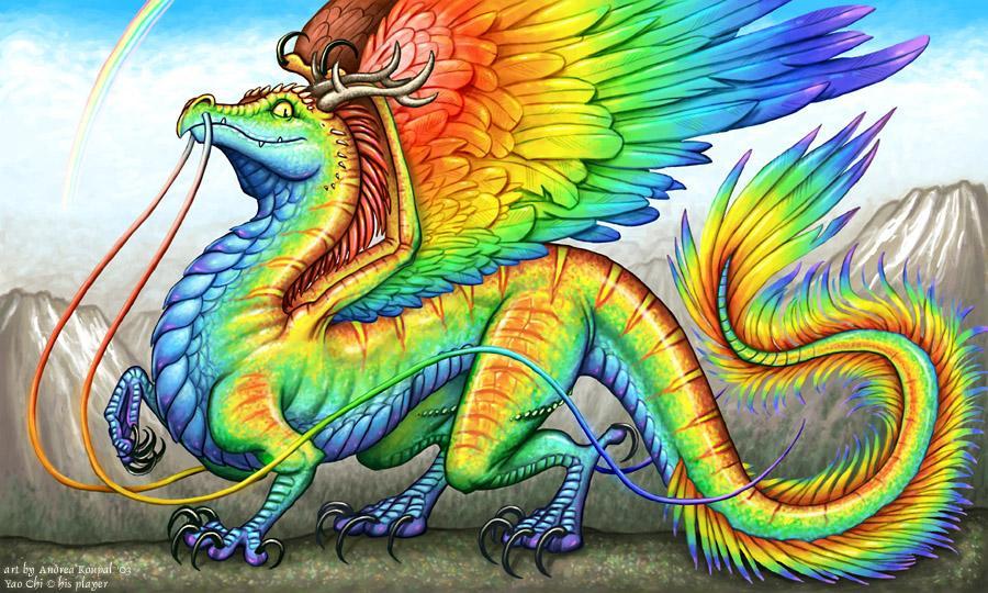 70f251 Rainbow dragon  Yao Chi