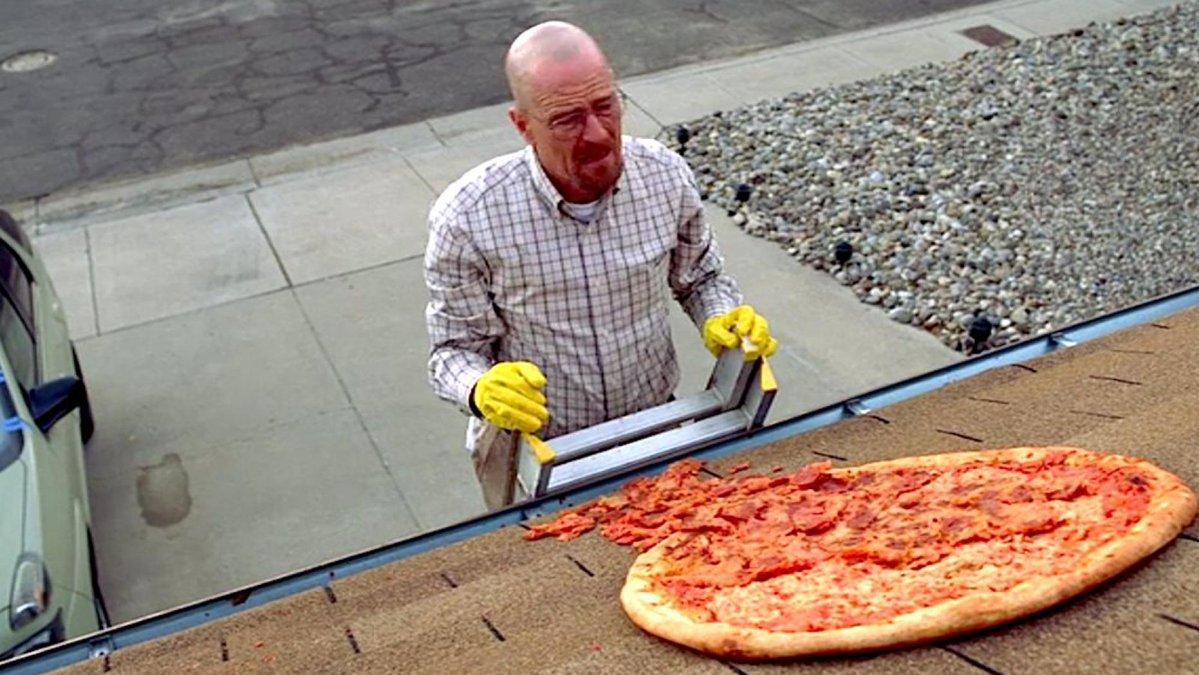 Walter White und Pizza - Copy