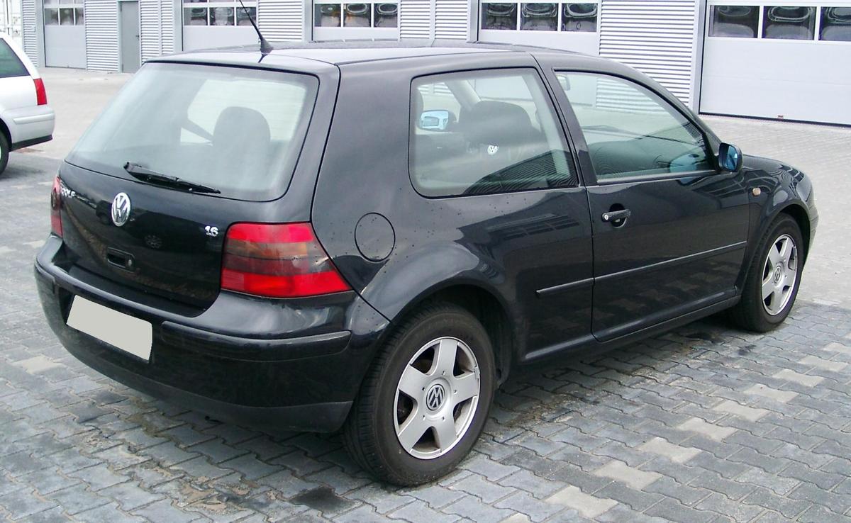 VW Golf IV rear 20071205