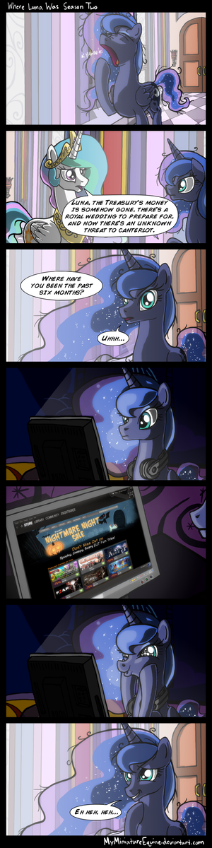 where luna was season two by myminiature