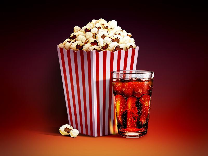 popcorn and cola