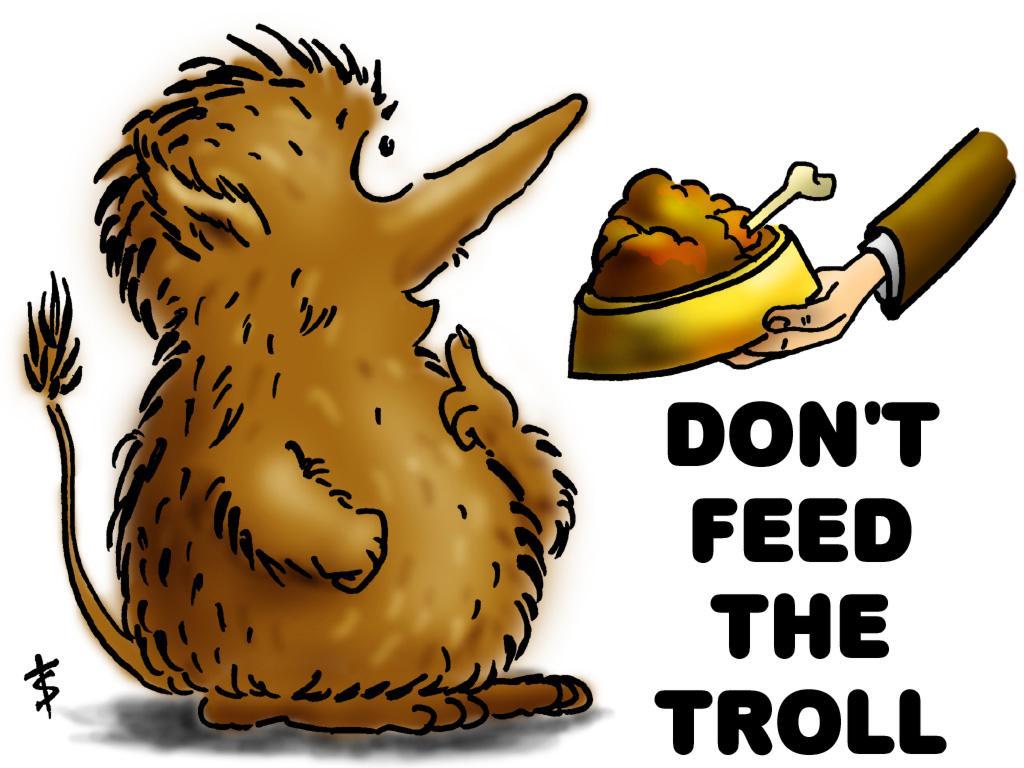 Don t feed the Troll