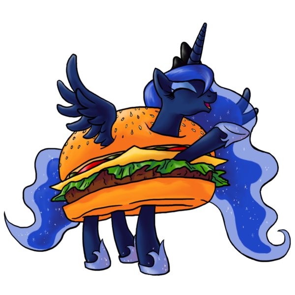 luna burger by myminiatureequine-d5tfe5i