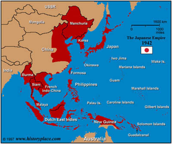 japanese empire 1942