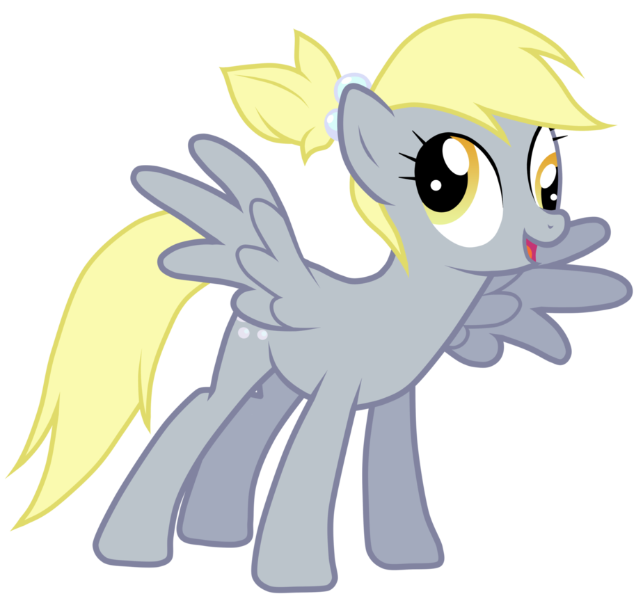 derpy with a ponytail by jennieoo-d52p72