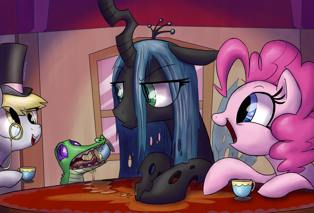 gummy s teaparty by professor ponyarity-