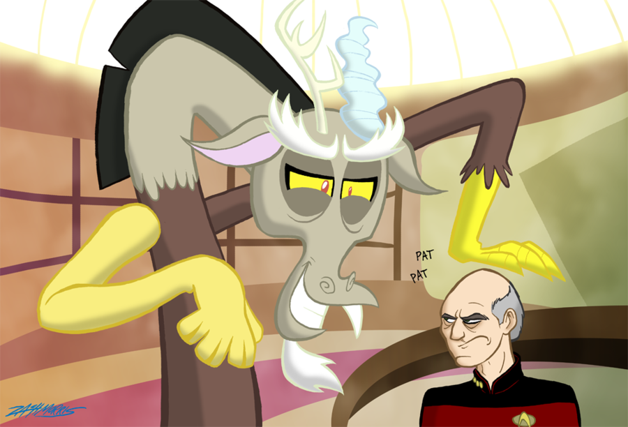 discord and picard by willdrawforfood1-d