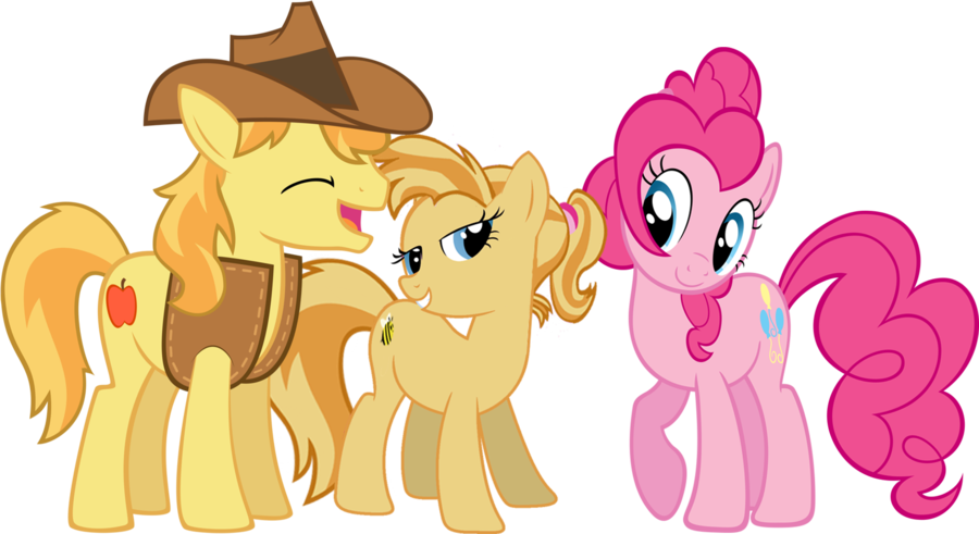 the family of braeburn and pinkie by dla